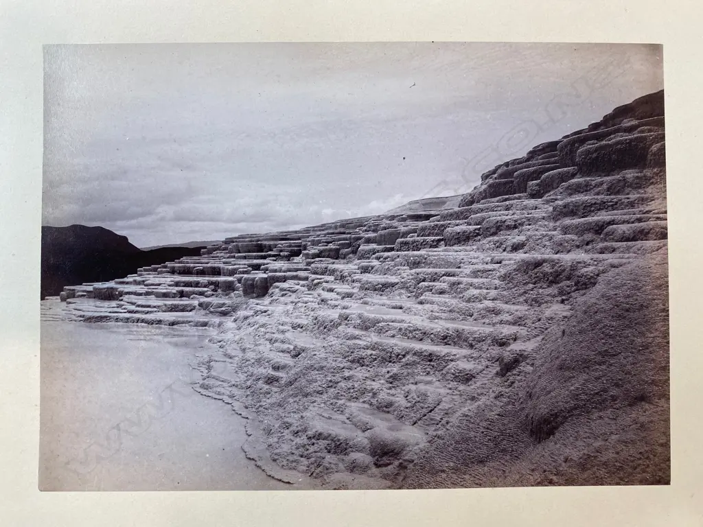 Josiah Martin (1843-1916) attrib. - 'White terraces', Image 1++